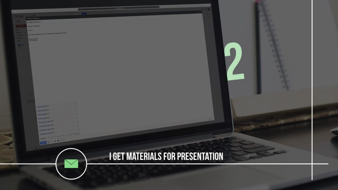 Agencja kreatywna Prezentacje Multimedialne Photoshop Mockup Szablon